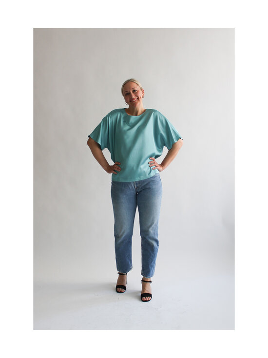 Lili Marleena - Viskozes T-krekls - TURQUOISE | Stockmann - photo 3