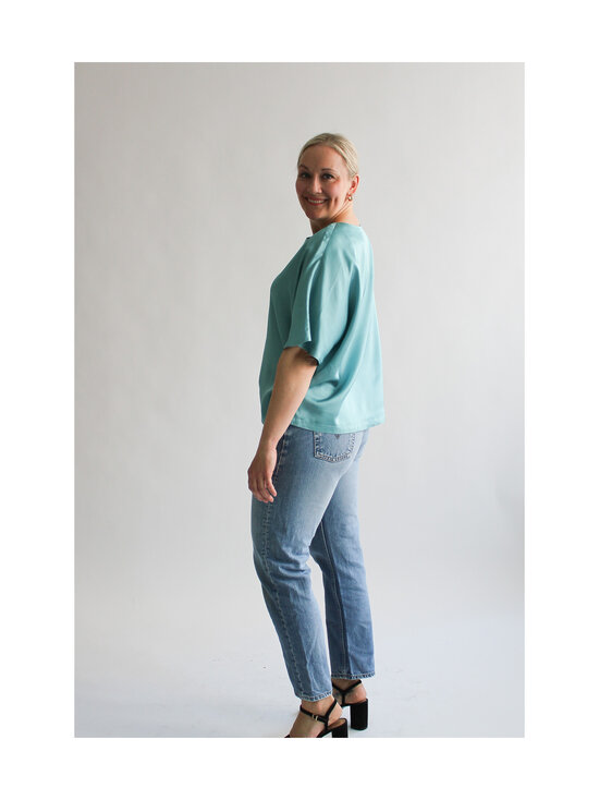 Lili Marleena - Viskozes T-krekls - TURQUOISE | Stockmann - photo 4
