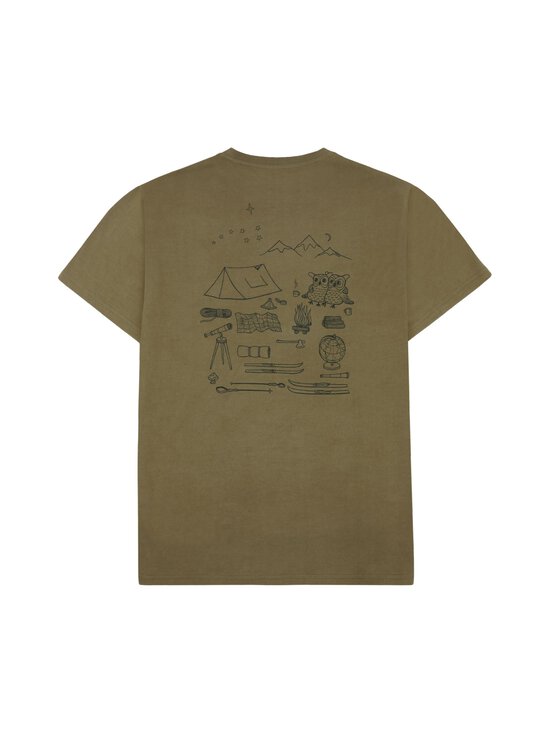 Knowledge Cotton Apparel - T-särk - 1068 BURNED OLIVE | Stockmann - photo 2