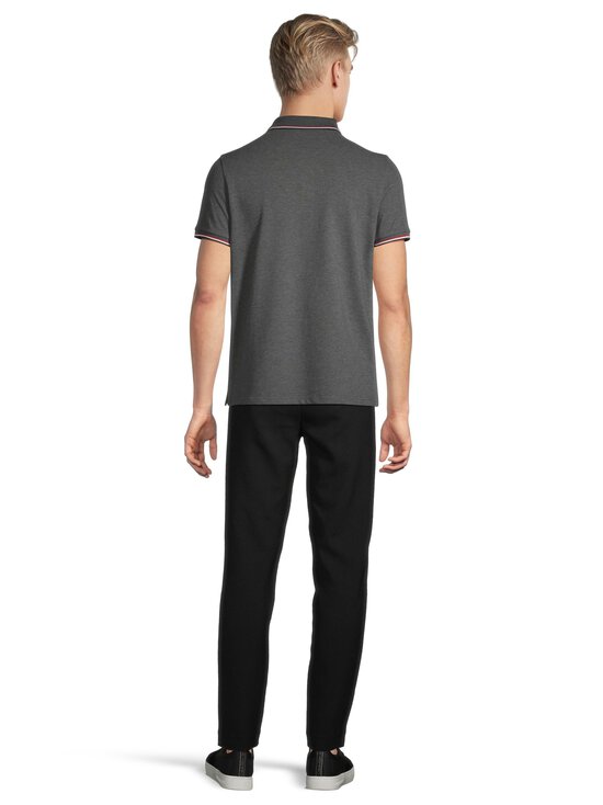 Moncler - Logo-pikeepaita - 989 DARK GREY | Stockmann - photo 3