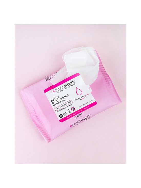 Brushworks - Makeup Remover Wipes -meikinpoistopyyhkeet, 25 kpl - NOCOL | Stockmann - photo 4