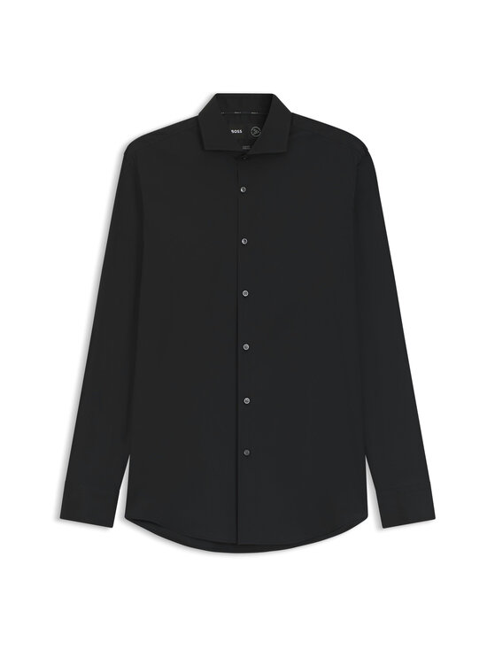 BOSS - Hank Spread Collar -kauluspaita - 001 BLACK | Stockmann - photo 1
