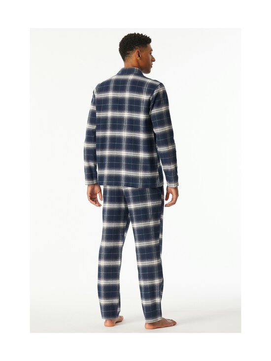 Schiesser - Long Flannel Check -pyjama - 804 NIGHTBLUE - photo 3 Schiesser - Long Flannel Check -pyjama - 804 NIGHTBLUE | Stockmann - photo 3