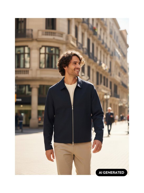 Tiger of Sweden - Barnaby Overshirt virskrekls - 227 BLUE | Stockmann - photo 2