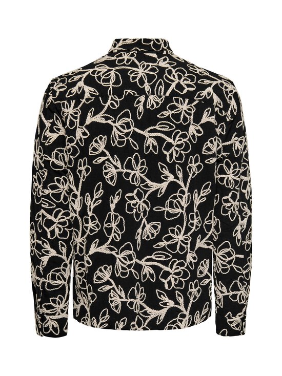Only & Sons - OnsSandoro Regular Fit -kauluspaita - JET BLACK DETAIL:CLOUD DANCER ROPE - photo 2 Only & Sons - OnsSandoro Regular Fit -kauluspaita - JET BLACK DETAIL:CLOUD DANCER ROPE | Stockmann - photo 2