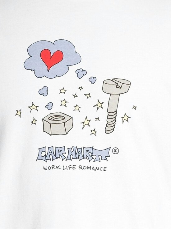 Carhartt WIP - Work Life Romance t-paita - 02XX WHITE | Stockmann - photo 4