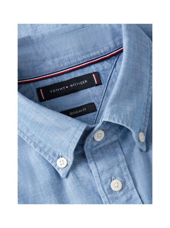 Tommy Hilfiger - Triiksärk Chambray Pocket Regular Fit - 0G0 MEDIUM BLUE CHAMBRAY | Stockmann - photo 4
