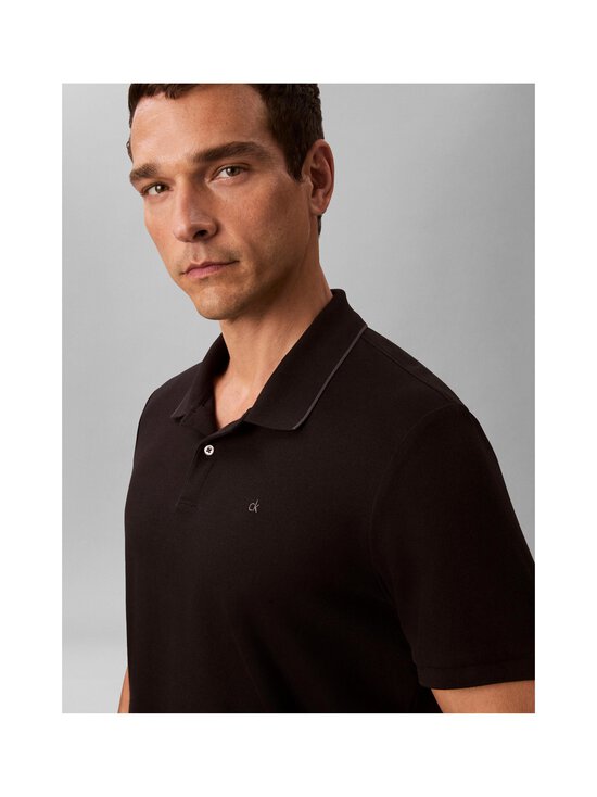 Calvin Klein Menswear - Polosärk Refined Classic - UB1 BLACK | Stockmann - photo 6