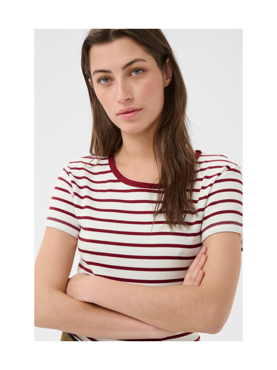 Part Two - RochellePW t-paita - 220 BURNT RUSSET STRIPE | Stockmann - photo 4