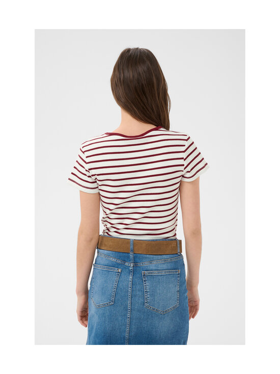 Part Two - RochellePW t-paita - 220 BURNT RUSSET STRIPE | Stockmann - photo 5