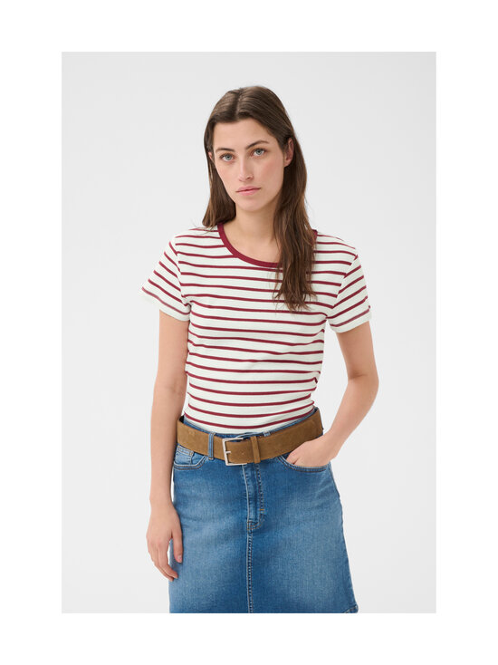 Part Two - RochellePW t-paita - 220 BURNT RUSSET STRIPE | Stockmann - photo 6