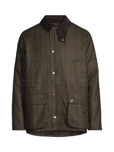 Barbour - Bedale Check -villakangastakki - OL91 BROWN | Stockmann