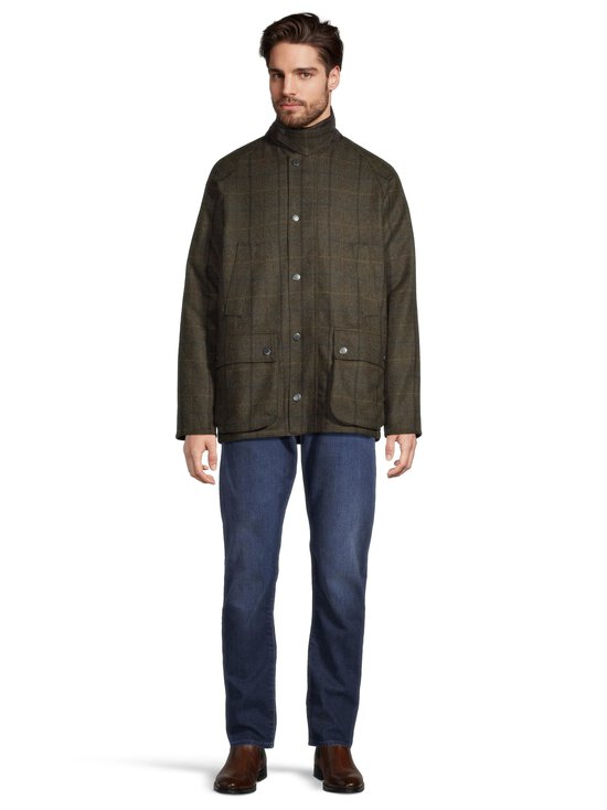 Barbour - Bedale Check -villakangastakki - OL91 BROWN | Stockmann - photo 5