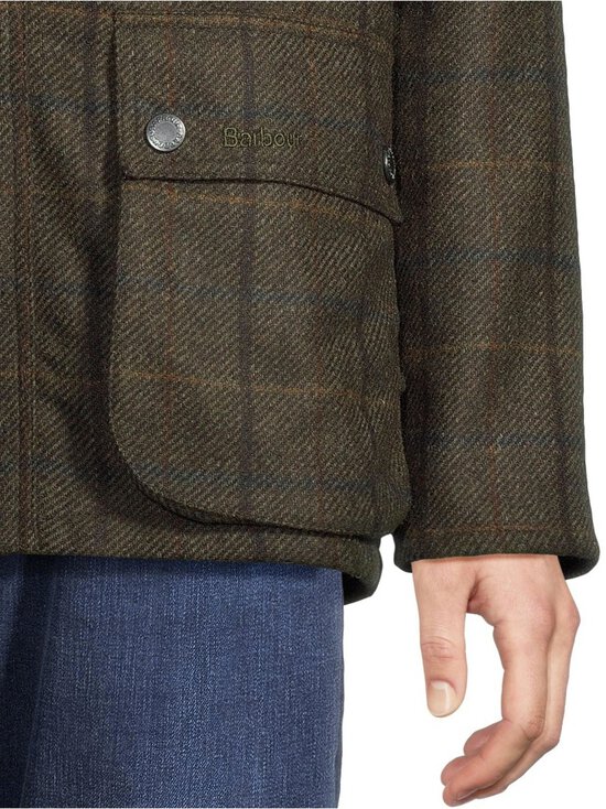 Barbour - Bedale Check -villakangastakki - OL91 BROWN | Stockmann - photo 6