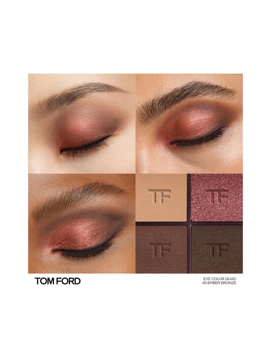 Tom Ford - Runway Eye Color Quad Velvet Eyeshadow Palette -luomiväripaletti - EMBER BRONZE | Stockmann - photo 2