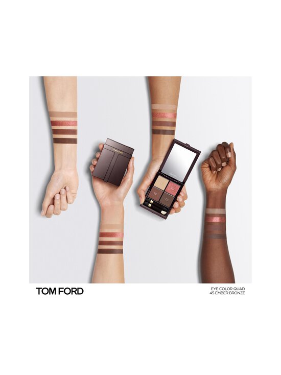 Tom Ford - Runway Eye Color Quad Velvet Eyeshadow Palette -luomiväripaletti - EMBER BRONZE | Stockmann - photo 3