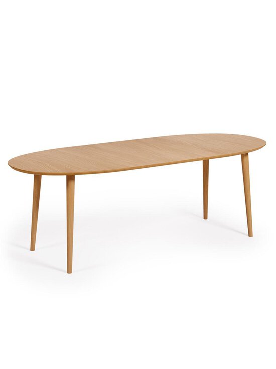 Kave Home - Oqui- jatkettava ruokapöytä tammi 90 x 140/220 cm - BEIGE | Stockmann - photo 3