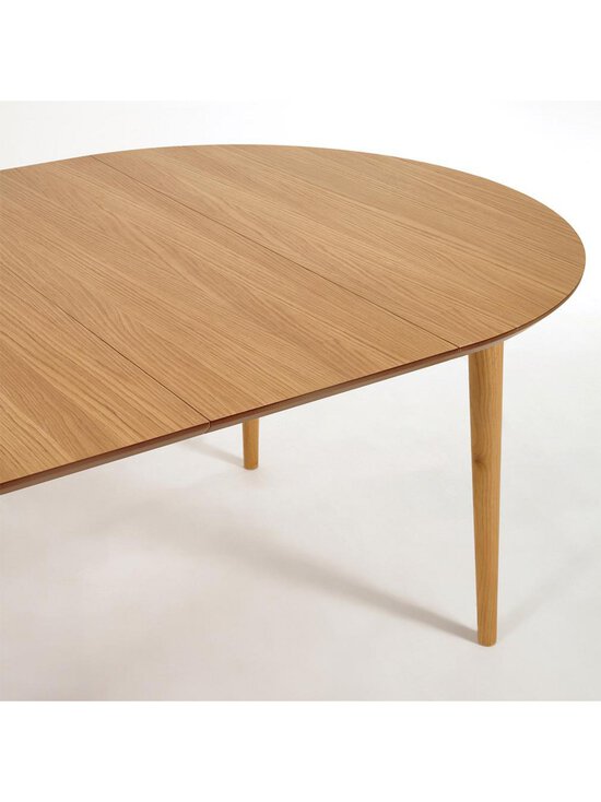 Kave Home - Oqui- jatkettava ruokapöytä tammi 90 x 140/220 cm - BEIGE | Stockmann - photo 4