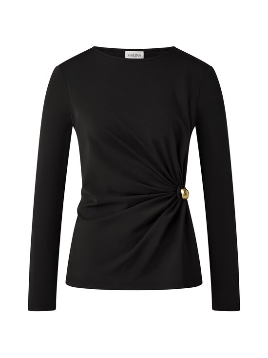 Malina - Mailey Jersey Brooch -paita - BLACK | Stockmann - photo 1