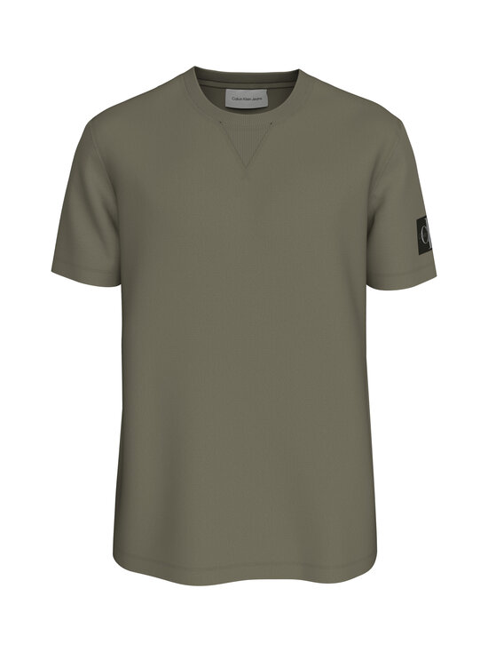 Calvin Klein Jeans - Badge Regular t-paita - LDI DEEP LICHEN GREEN | Stockmann - photo 1