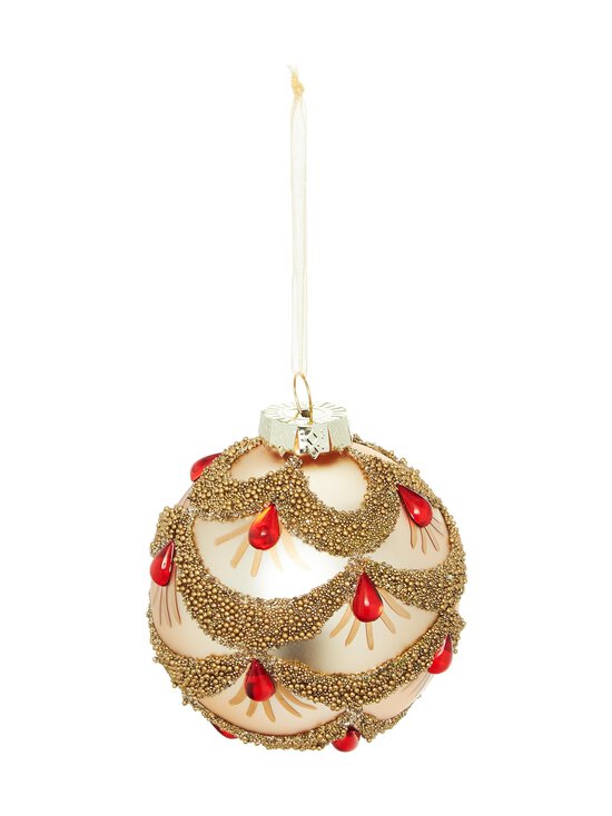 Villa Stockmann - Jõuluehe Glass Ball Red Gems - GOLD | Stockmann - photo 2