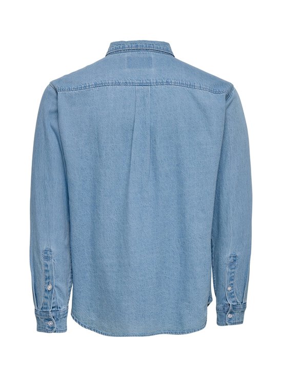 Only & Sons - OnsOrson Regular džinsa krekls - LIGHT BLUE DENIM | Stockmann - photo 2
