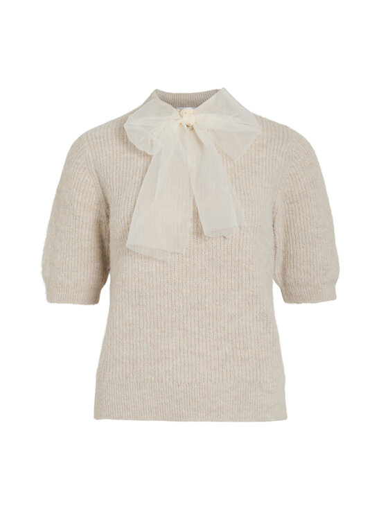 Vila - ViItza Bow -neule - SUPER LIGHT NATURAL MELAN DETAIL:DTM BOW | Stockmann - photo 1