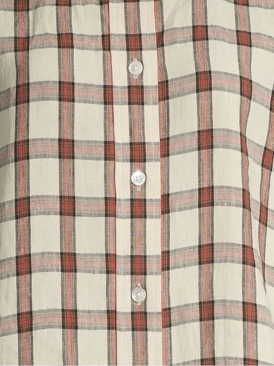 Róhe - Oversized-ruutupaita - 641_547 RED TABLE CHECK | Stockmann - photo 4