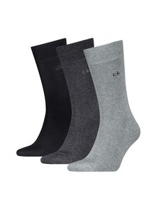Calvin Klein - Zeķes 3 iepak. - 003 GREY MELANGE Calvin Klein - Zeķes 3 iepak. - 003 GREY MELANGE | Stockmann