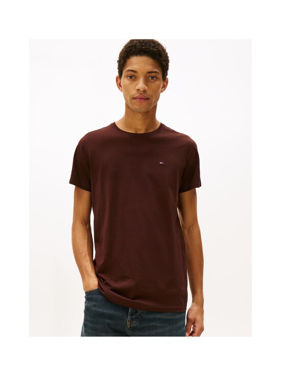 Tommy Jeans - Xslim Jersey t-krekls - GS7 RICH BROWN | Stockmann - photo 3