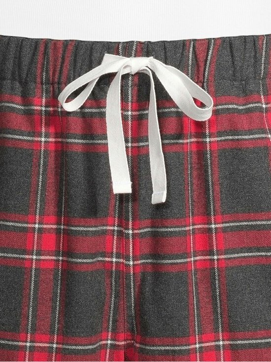 Cap Horn loungewear - Nikke-flanellishortsit - GREY MEL. CHECK | Stockmann - photo 5