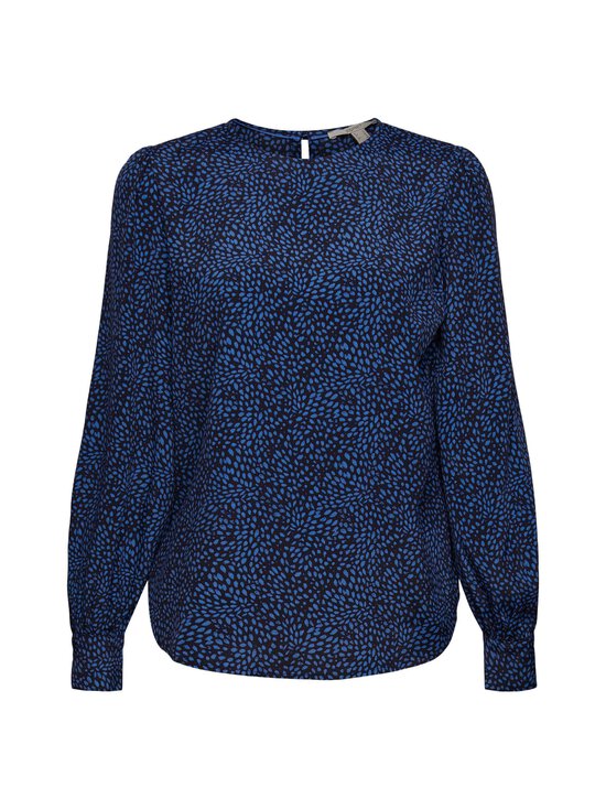 Esprit - All Over Print Blouse - 404 NAVY 5 - photo 1 Esprit - All Over Print Blouse - 404 NAVY 5 | Stockmann - photo 1