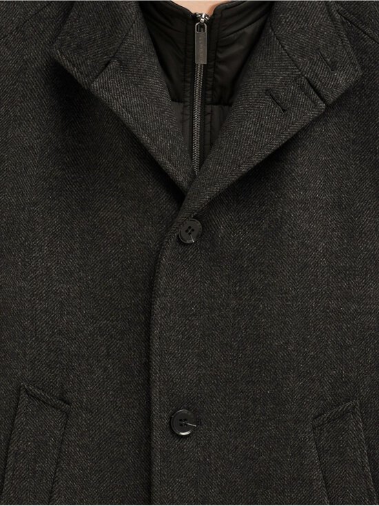 Bugatti - Wool Modern Fit -takki - 280 DARK GREY | Stockmann - photo 5