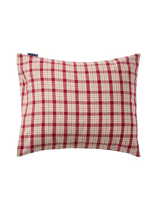 Lexington - Checked Cotton Flannel -tyynyliina 50 x 60 cm - 4400-P25 RED/BEIGE - photo 2 Lexington - Checked Cotton Flannel -tyynyliina 50 x 60 cm - 4400-P25 RED/BEIGE | Stockmann - photo 2
