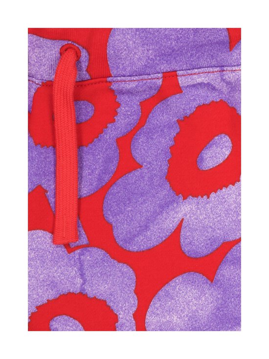 Marimekko - Laakeri Akvarelli Unikko I Jersey -housut - 430 LILAC, RED | Stockmann - photo 3