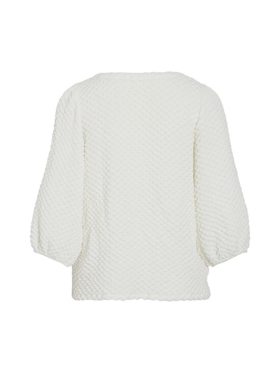 Vila - Viyanni 3/4 V-neck -pusero - CLOUD DANCER - photo 2 Vila - Viyanni 3/4 V-neck -pusero - CLOUD DANCER | Stockmann - photo 2