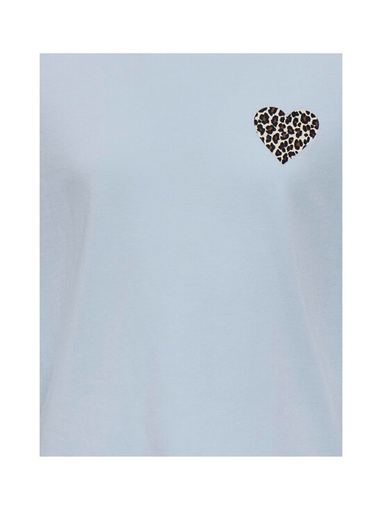 KIDS ONLY - KogRexi Statement Heart T-krekls - BALLAD BLUE PRINT:LEO HEART | Stockmann - photo 3