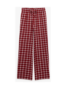 Superdry - Püksid Cotton Check Elastic - KRV BURGUNDY CHECK | Stockmann
