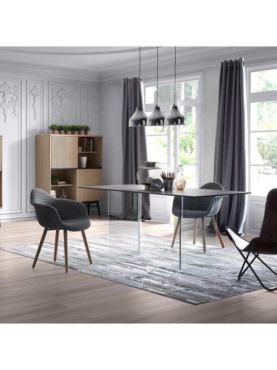 Kave Home - Burano-ruokapöytä kirkas lasi 180 x 90 cm - TRANSPR | Stockmann - photo 4