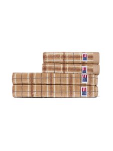 Lexington - Checked dvieļu komplekts 4 gab. - 2714 BEIGE/GRAY/LT BEIGE | Stockmann