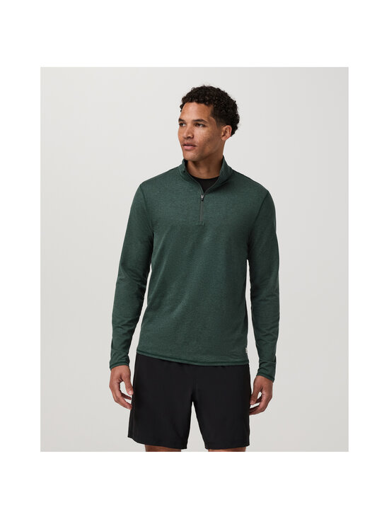 Vuori - Ponto 1/2 Zip Mock Neck -paita - HHK HEMLOCK HEATHER | Stockmann - photo 3