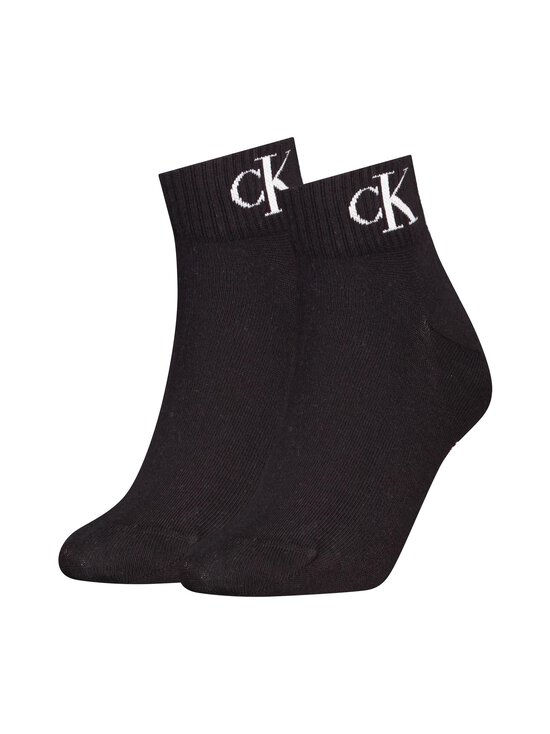 Calvin Klein - CKJ Monogram zeķes 2 iepak. - 001 BLACK - photo 1 Calvin Klein - CKJ Monogram zeķes 2 iepak. - 001 BLACK | Stockmann - photo 1