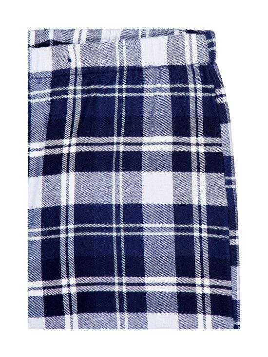 BASIC by Stockmann - Dylan flaneļa pidžamas komplekts - BLUE COMBO | Stockmann - photo 3