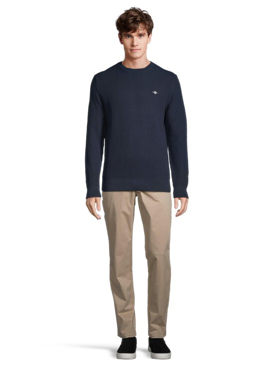 GANT - Puuvillaneule - 433 EVENING BLUE - photo 2 GANT - Puuvillaneule - 433 EVENING BLUE | Stockmann - photo 2