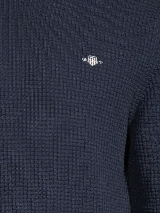 GANT - Puuvillaneule - 433 EVENING BLUE - photo 4 GANT - Puuvillaneule - 433 EVENING BLUE | Stockmann - photo 4