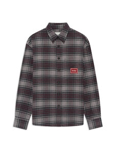 Drôle de Monsieur - Flanellsärk Boxy Checked - GY GREY | Stockmann