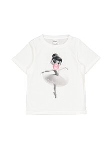 DOLLY by Le Petit Tom - Bubblegum Ballerina t-krekls - WHITE | Stockmann