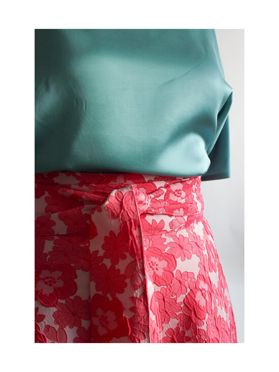 Lili Marleena - Flower jacquard -midihame - PINK | Stockmann - photo 5