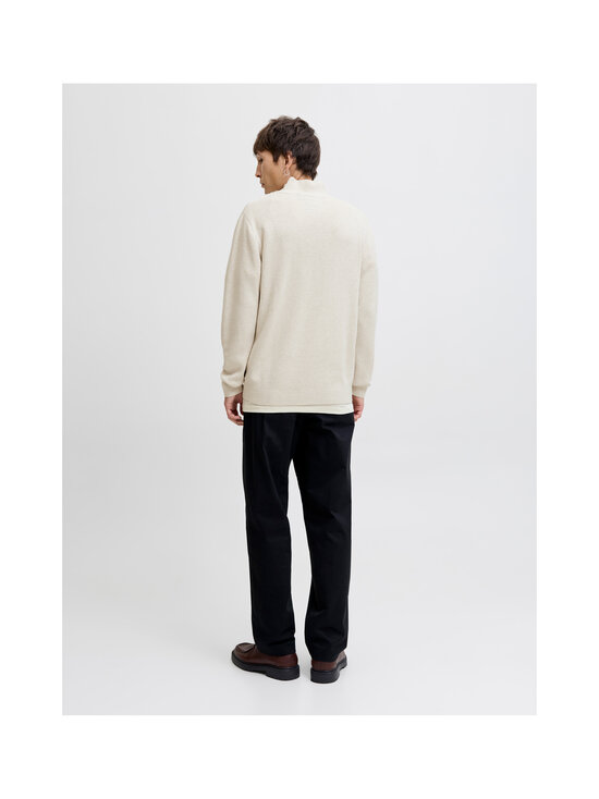 Jack & Jones - Kampsun JprBla Milano Stitch Half Zip - CLOUD DANCER DETAIL:MELANGE | Stockmann - photo 3