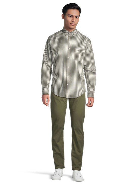 GANT - Regular Fit Classic Gingham Poplin -kaluluspaita - 303 MOSS GREEN - photo 2 GANT - Regular Fit Classic Gingham Poplin -kaluluspaita - 303 MOSS GREEN | Stockmann - photo 2